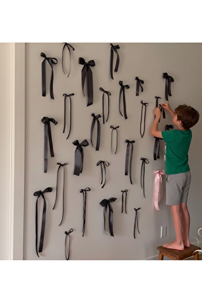 Massaltay فيونكات من الساتان 20 قطعة - وردي، فوشيا، وردي فاتح وبودرة |   الزي...