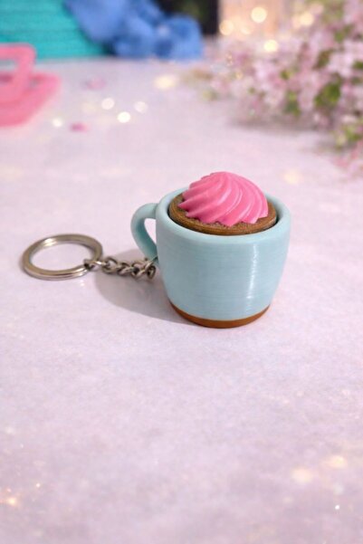 Otscraft Studio Coffee Cup Figured Clicker Keychain Bag Ornament Stress Toy