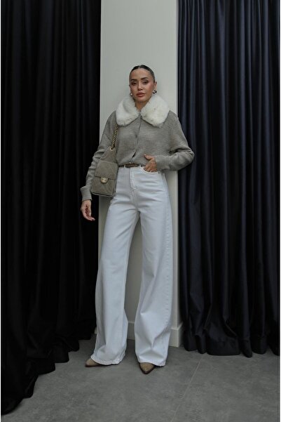 Havoş White Hervey Wide Leg Jean