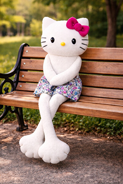 Beta hello kitty peluş oyuncak oyun arkadaşı doğum günü hediyesi 90 cm