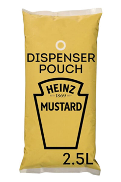 YABANEEZ MUSTARD (POUCH) "HEINZ" (CARTOON OF 3 PACKS)