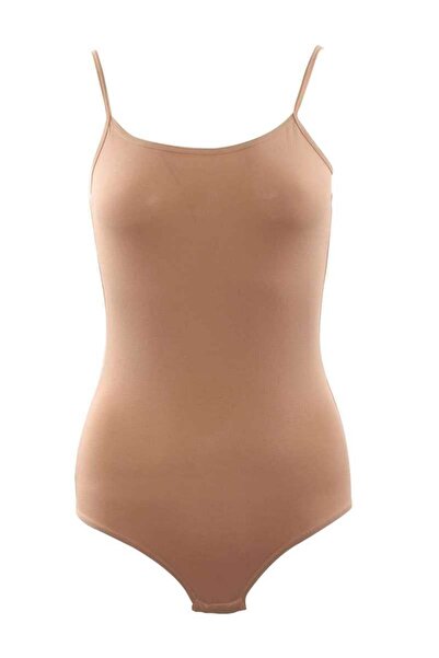 Marsilyan ieg Bodysuit sa pamučnim donjim delom, kopčom i užetom ILKEL-MDGYM457