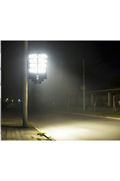 LAHIH Solar-powered LED floodlight, waterproof and ultra-bright - white - 400W