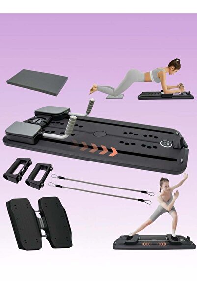 X SPRING لوح بيلاتس 5 في 1 متعدد الأغراض وقابل للطي للاستخدام المنزلي