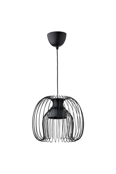 Generic مصباح معلق، أسود، 32 سم