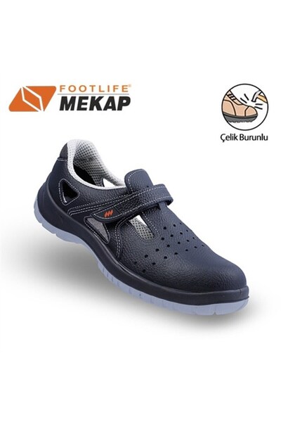 Saatistan Renkli Çelik Burunlu İş Ayakkabısı, Konfor ve Güçlü Koruma