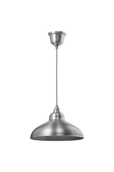 Generic Pendant lamp, pewter effect, 38 cm