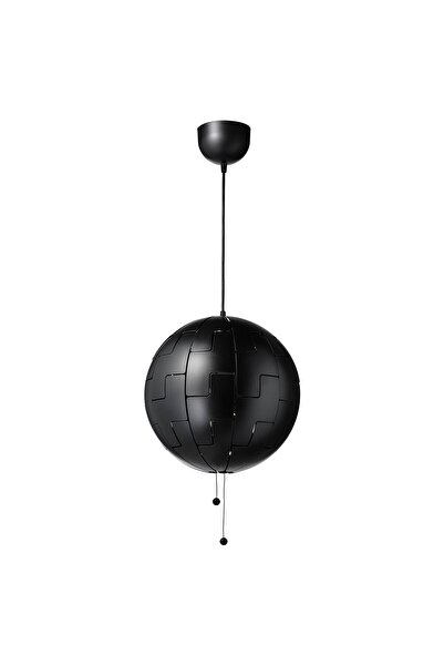 Generic مصباح معلق، أسود، 35 سم