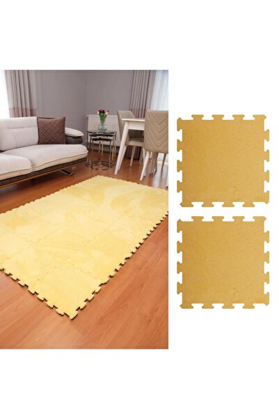 BEYDEX 12 parça 1 metrekare 31x31 ölçü 16mm yükseklik peluş yapboz hazı