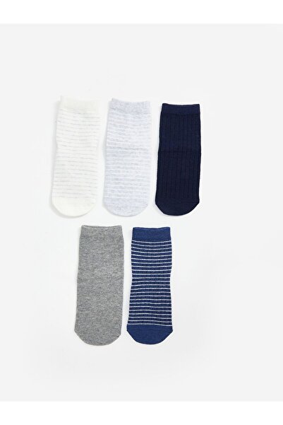 LC Waikiki Striped Baby Boy Socks Pack of 5