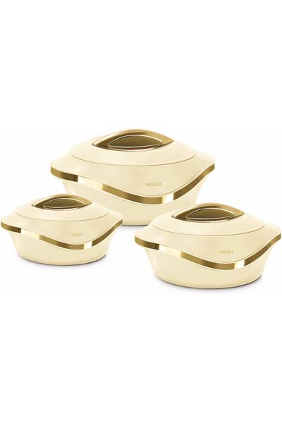 Milton Pearl 3-Piece Cooking Set - 1L / 1.5L / 2.5L