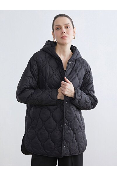 LC Waikiki Hooded Quilted Women's Puffer Coat
