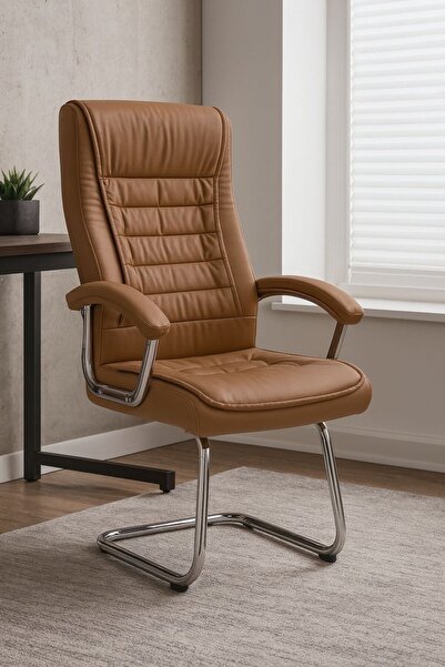 DEC59 كرسي مكتبي ثابت بتصميم فاخر بالون عصريه