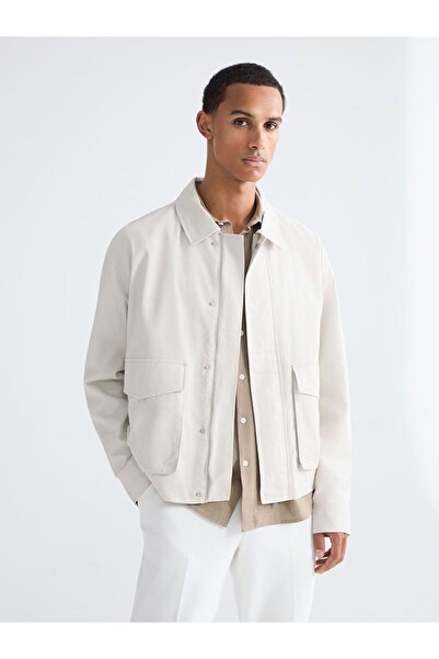 LC Waikiki Comfortable Fit Shirt Collar Men's Coat