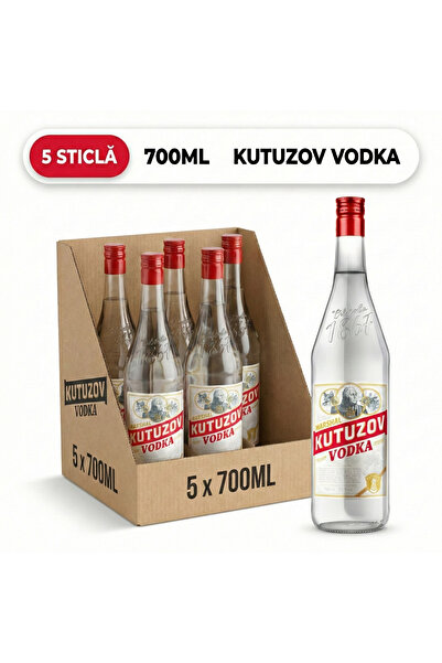 Kutuzov Vodka 38% 0.7 l 5 x 0.7 L