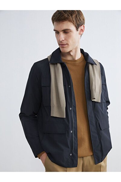 LC Waikiki Standard Mold Shirt Collar Men's Coat