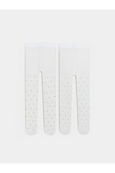 LC Waikiki Patterned Baby Girl Pantyhose Pack of 2