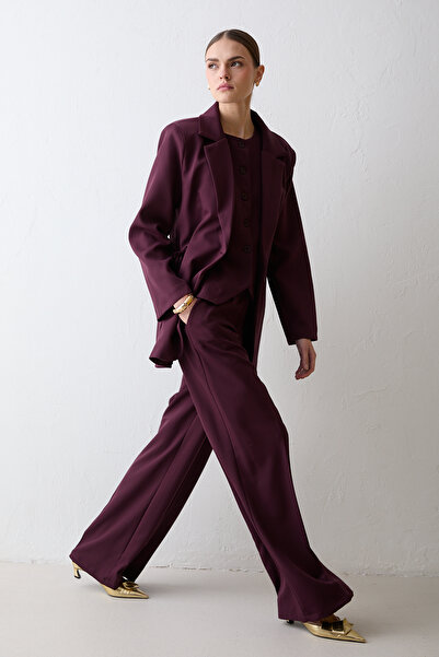 Melike Tatar Set vestă și jachetă triplu 32-2664