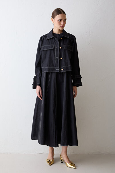 Melike Tatar Jacket Gilet Dress 32-2647