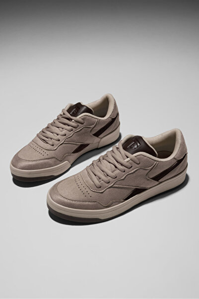 Tonny Black Unisex Beige Earth Comfortable Fit Thermo Sole Lace-Up Sports Shoes