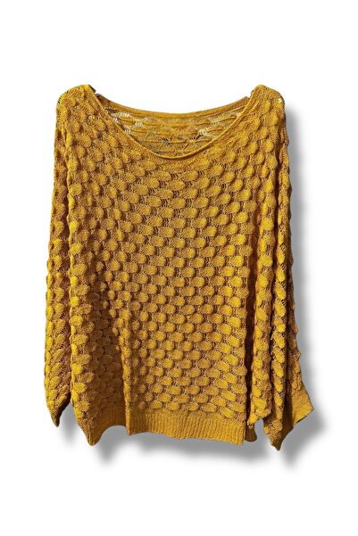 SUMEF Women's Mercerized Knitwear Blouse Oversize Standard Size 38-52 Compati...