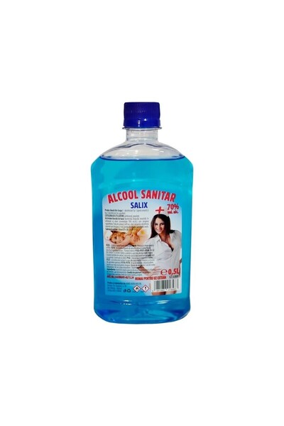 alcosan Set Alcool Sanitar Salix, 70%, 5 x 500 ml