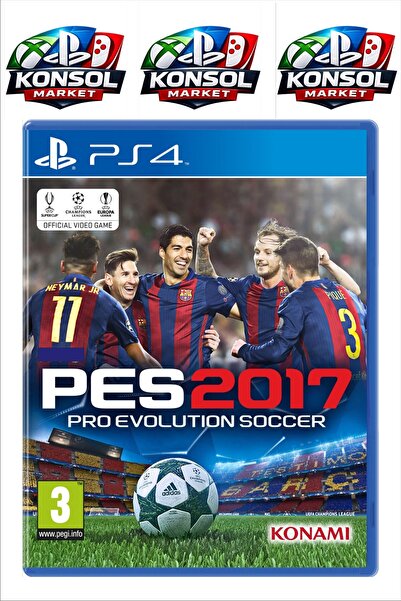 Konsol Market PES 17 - Playstation 4 Oyunu (Açılmış)