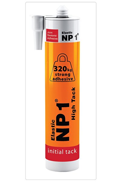 NP1 HIGH TACK GÜÇLÜ YAPIŞTIRICI 320 kg SİLİKON DIŞ CEPHE MONTAJ (BEYAZ)