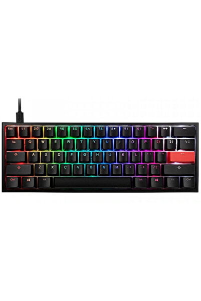 Ducky One 2 Pro Mini Gaming RGB LED - Albastru Cherry (SUA)