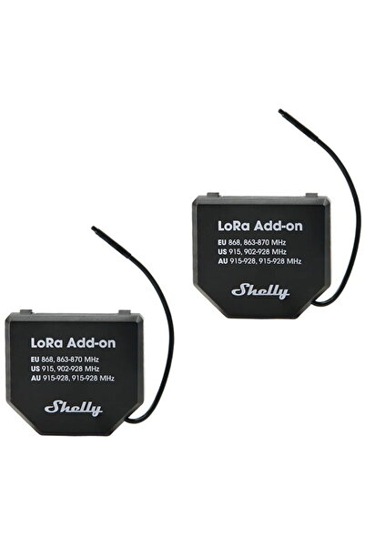 Shelly Set de 2 relee EU868 pentru extensia LoRa gen.3/4