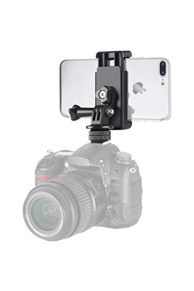 Hurtel Tripod phone tripod for photos with ball head - black