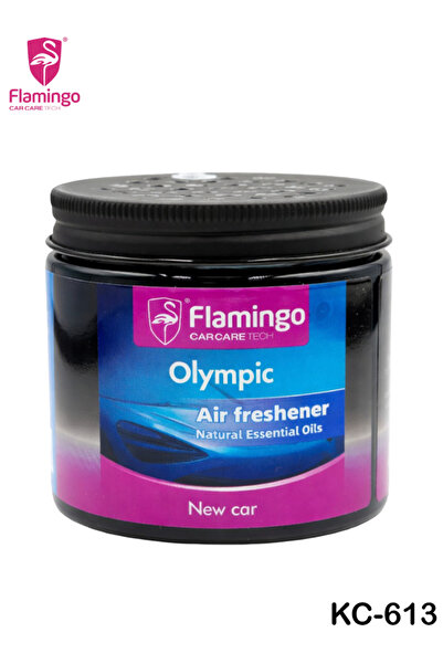 Flamingo معطر جو أولمبيك للسيارة الجديدة KC-613 معطر جو طبيعي للسيارة