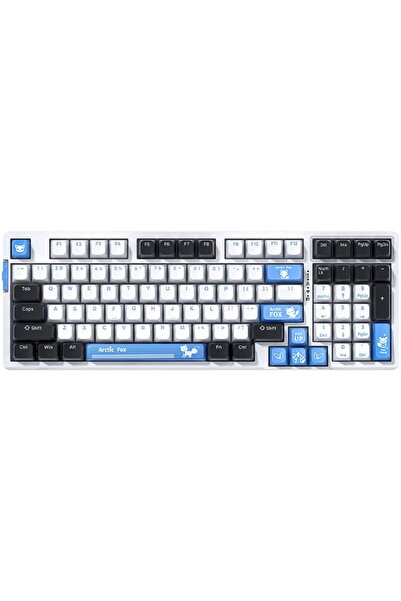 VGN Tastatură de gaming mecanica V98Pro V2, Arctic Fox - Ediție limitată (SUA)