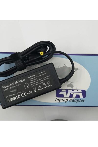 Generic شاحن كمبيوتر محمول AER بقوة 65 واط، 19 فولت، 3.42 أمبير