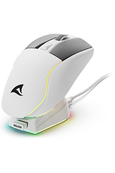 SHARKOON Skiller SGM50W Alb