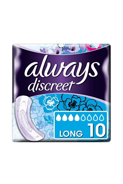 Always Set of 3 x 10 Incontinence Pads, Discreet Long