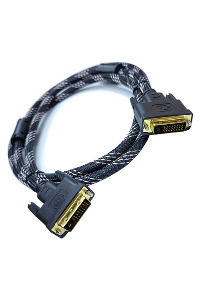 KEEPRO Dvi 24+1 Male to Male Cable Dvi-D Braided 24+1 Cable 1.5m