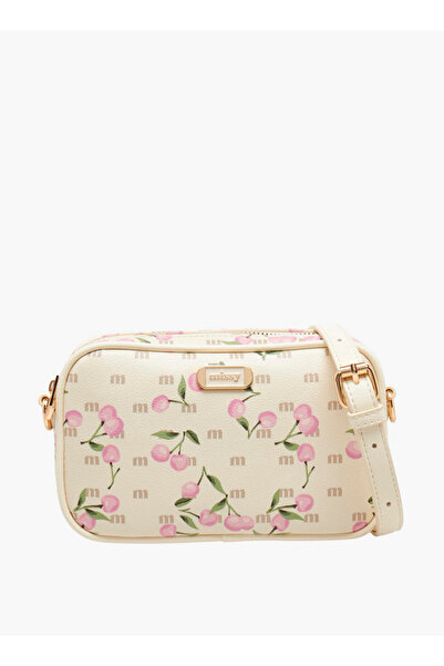 Missy Cherry Print Crossbody Bag with Detachable Strap