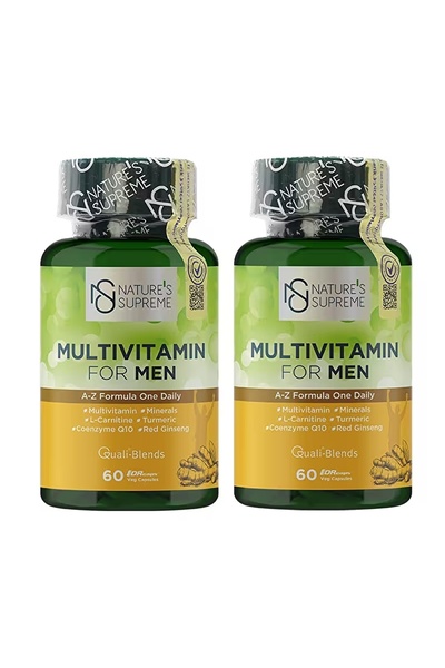 Nature's Supreme Multivitamin for Men 60 Kapsül 2 Adet
