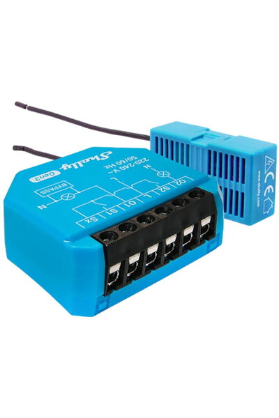 Shelly Controler de iluminare non-neutru cu 2 canale 2L Gen3 WiFi