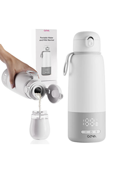Qova Smart Portable Milk, Water, Breast Milk Warmer, Qova®, 10,000 mAh Batter...
