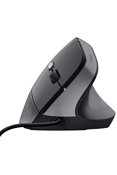 Trust Bayo II – Mouse ergonomic vertical, USB, optic 2400 DPI, 6 butoane + sc...