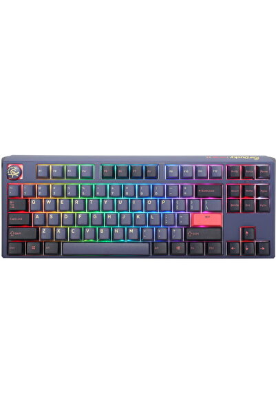 Ducky One 3 Cosmic Blue TKL Gaming RGB LED - MX-Speed-Silver (US)