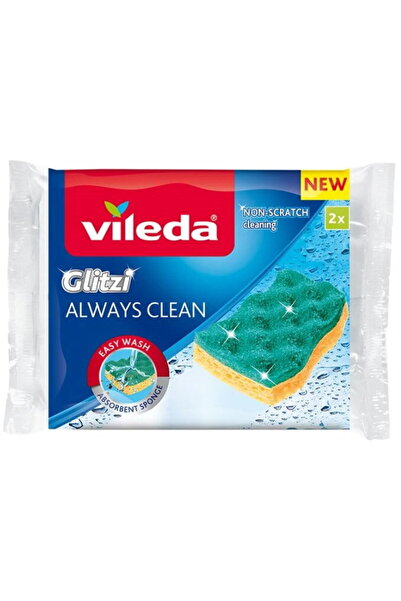 Vileda Set 2 bureti Always Clean, Vileda, Galben/Verde