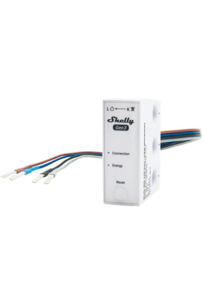 Shelly Contor de energie cu 1/3 canale WiFi 3EM-63W Gen3 (model cu fir)