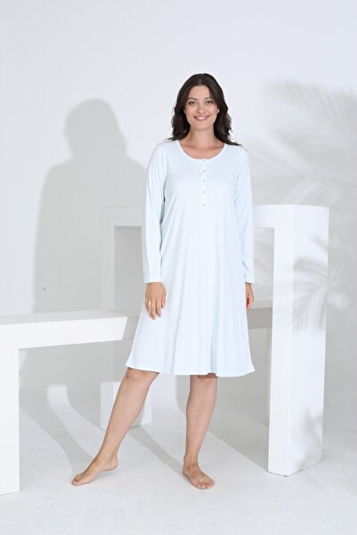 Etoile Μακρυμάνικο νυχτικό εγκυμοσύνης από μπαμπού 30284-30287