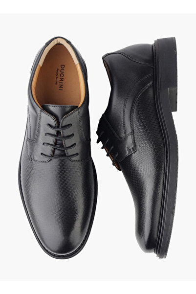 Duchini Men Lace-Up Derby Shoes