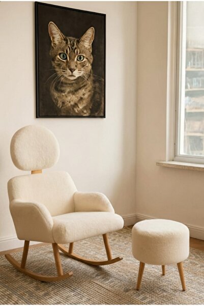 BEYLERBEYİ Sallanan koltuk ve puf