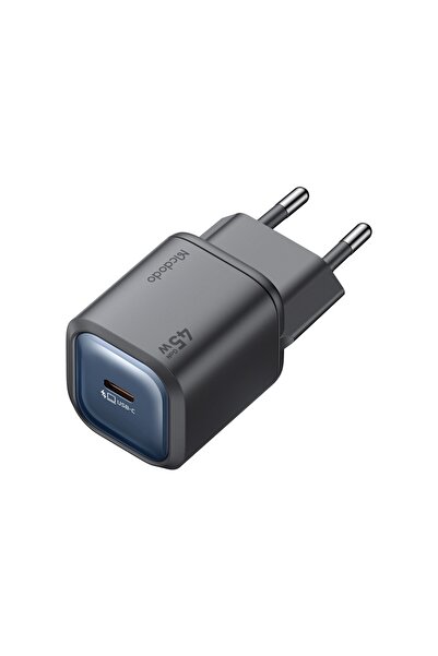 Mcdodo CH-4391 GaN Serisi 45W USB-C Mini GaN Hızlı Şarj Cihazı Siyah