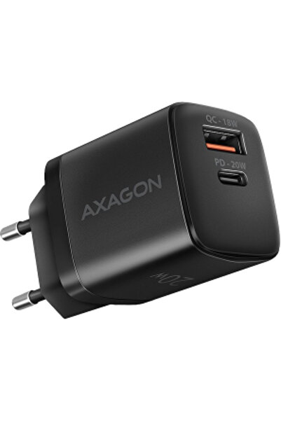 Axagon Încărcător de perete ACU-PQ20 PD&QC 20W negru